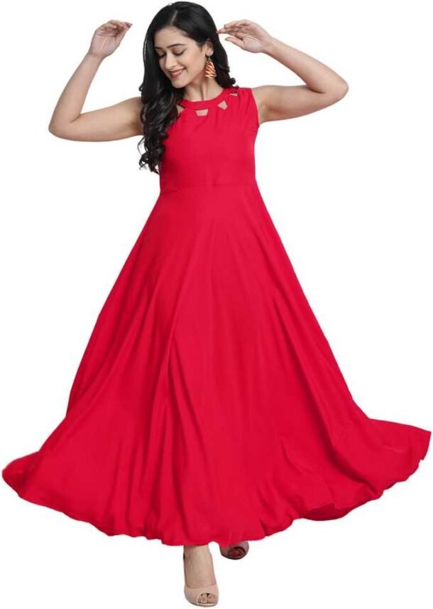 Buy Party wear Red Maxi Dresses online at Best Prices in India.