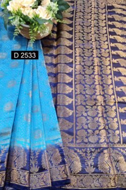 Buy Latest Design Kanjivaram Silk Sarees Collection .